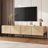 Merax Moderner TV-Schrank mit 4 Türen und 3D-Textur, TV Produktbild-Vorschau 7
