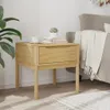 Lampentisch FLORO Wachsbraun 55x55x54 cm Massivholz Kiefer, Produktbild-Vorschau 3
