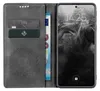 A smartphone case with a wallet and a phone inside. Produktbild-Vorschau