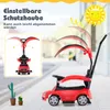 COSTWAY Mercedes-Benz Rutschauto, 3-in-1 Rutschfahrzeug mit Produktbild-Vorschau 5