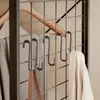 Detail der S-Haken am SoBuy Garderobenständer KLS22-SCH zur Aufhängung von Taschen Productafbeelding-voorbeeld