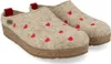 Haflinger Damen Pantoffel Schurwolle Herz Stickerei Grizzly Produktbild-Vorschau 34