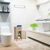 Mobile da bagno 2 scomparti 1 cassetto in legno di noce Anteprima dell’immagine prodotto 6