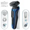 Braun Series 6 61-B1500s - Grattoir - Boutons - Bleu - LED Voir les images du produit 20