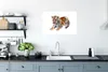 MuchoWow® Poster Tiger - Baby - Weiß 60x40 cm - Produktbild-Vorschau 3