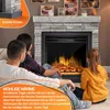 KESSER® Elektrokamin Standkamin LED 3D-Flammeneffekt 1800W, Produktbild-Vorschau 5