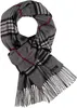 FRAAS sciarpa Cashmink® Scarf with FRAAS Plaid Grey grigio Anteprima dell’immagine prodotto 4