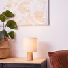 BRILLIANT natürliche Tischleuchte PIA | Tischlampe mit Produktbild-Vorschau 2