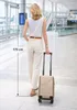 Suitline Clix-Lite - valigia piccola con ruote rimovibili Anteprima dell’immagine prodotto 3