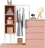 Armadio Sweiko, set di armadi, rosa Armadio, credenza, Anteprima dell’immagine prodotto 7