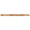 vidaXL Étagère suspendue 120x30x4 cm Bois massif acacia Voir les images du produit 4
