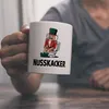 Nussknacker auf Toilette - Nusskacker Kaffeebecher Produktbild-Vorschau 2