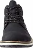 A front view of a black boot. Produktbild-Vorschau