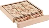 A wooden Sudoku board game with wooden number tiles in a drawer. Anteprima dell’immagine prodotto