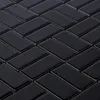 Mosaikfliesen Keramik Cristianos Schwarz Matt Produktbild-Vorschau 2
