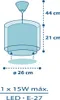 Dalber 60612, 1 Glühbirne(n), LED, E27, Blau Produktbild-Vorschau 7