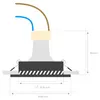 Ledvion lot de 6 spot encastre LED rond blanc 3W dimmable Voir les images du produit 2