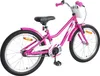 vidaXL Kinderfahrrad 18 Zoll für 5-7 Jahre alt Dunkelrosa Produktbild-Vorschau 2