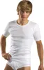 Herren kurzarm Shirt Rundhals weiß Produktbild-Vorschau