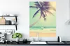 MuchoWow® Poster Retro - Palme - Sonne - Sommer 90x120 cm - Produktbild-Vorschau 3