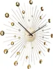 Karlsson - Wanduhr Sunburst - Gold - Ø50cm Produktbild-Vorschau 3