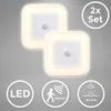 Nachtlicht - 0,32W, 26lm, mit Bewegungsmelder, Stecker, Produktbild-Vorschau 1