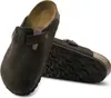 Birkenstock Boston BS Damen Sandalen Pantolette Leder Produktbild-Vorschau 4
