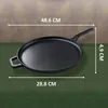 Kinghoff KH 1895 Palačinková pánev, 29 cm, litinová, Náhled obrázku produktu 4