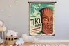MuchoWow® Wandteppich Wandbehang Maske - Vintage - Tiki Produktbild-Vorschau 3