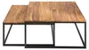 Konferenční stolek Elements set 2 sheesham black/ 43711 Náhled obrázku produktu 1