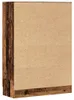 vidaXL Regál na knihy vzhľad starého dreva 82,5x30,5x115 cm Náhľad obrázku produktu 7