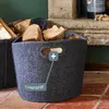 SIENA HOME Filz-Kaminholztasche grau Produktbild-Vorschau 5