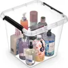 Contenitore in plastica con coperchio, scatola organizer Anteprima dell’immagine prodotto 1