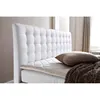 Boxspringbett 160x200 cm LORETO-114 in Weiß, Härtegrad H2 - Produktbild-Vorschau 2