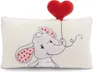 NICI Love Elephant, Beige, Rot, Rechteckig, Polyester, Produktbild-Vorschau 6