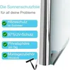 Hitzeschutzfolie Fenster außen & Innen 60x200cm Produktbild-Vorschau 6