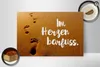 Holzschild Spruch 30x20cm Im Herzen barfuss Sand Schild Produktbild-Vorschau 2
