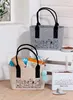 Gilde Tasche, "Katzenbande", Filz, beige, hellgrau, VE 6, Produktbild-Vorschau 2