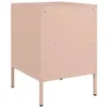 Nachttische 2 Stk. Rosa 36x39x50,5 cm Stahl Produktbild-Vorschau 8
