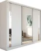 Armoire Gabo de 240 cm avec miroir, 3 portes coulissantes Voir les images du produit 1