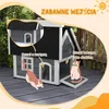 Domek dla kota PawHut, zewnętrzna jaskinia dla kota, Podgląd zdjęcia produktu 4