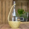 6 X 2L Flasche + EKO Korb GLASBALLON Weinballon GLASFLASCHE Produktbild-Vorschau 8