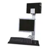 VALUE Arbeitsstation Wandmontage, Gasfeder, bis 15 kg Produktbild-Vorschau 11