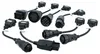 vhbw 8-tlg. OBD Adapter-Set auf OBD2 kompatibel mit Iveco Produktbild-Vorschau 2