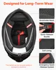 Casque intégral SucceBuy, taille M, casque de moto avec Voir les images du produit 7