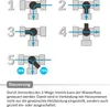 MONZANA® Bypass Set Pool 12-teilig 3 Wege Ventil Anschluss Produktbild-Vorschau 3