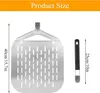 Edelstahl Pizzaschieber faltbar 32,7 x 6 x 42,5 cm Produktbild-Vorschau 2