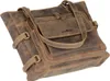 Greenburry Schultertasche Damentasche Leder braun Shopper Produktbild-Vorschau 4