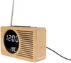Karlsson - Réveil Retro Radio Bamboo - Bambou Voir les images du produit 1