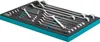 Garagenliege Sitz Hocker Liege Werkstatt 120x45cm 6 Räder Produktbild-Vorschau 21